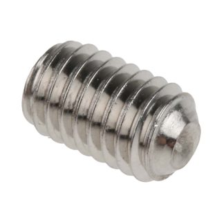 Grano a testa esagonale RS PRO, M5, L. 8mm, in Acciaio inox A4 316