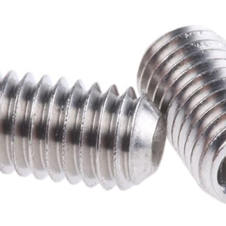 Grano a testa esagonale RS PRO, M5, L. 10mm, in Acciaio inox A4 316