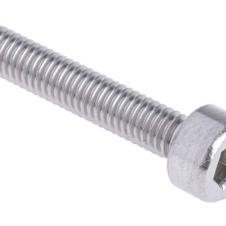 Vite a brugola con testa esagonale incassata RS PRO, M3, L. 16mm, in Acciaio inox