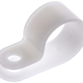 Fermaglio a P in Poliammide HellermannTyton, Ø interno 14mm, Ø foro 4.2mm