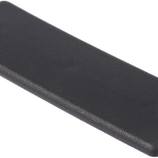 Cappuccio terminale Nero RS PRO, diametro 6.9mm