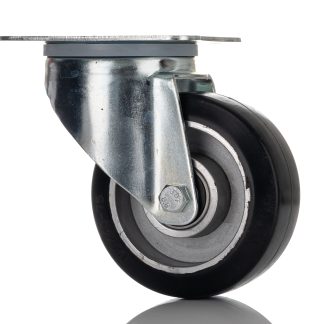 Ruota per carrelli orientabile RS PRO in Gomma, Ø 100mm, 150kg