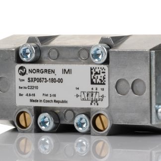 Elettrovalvole per pneumatica Norgren, funzione 5/2, azionamento Pilota/Pilota