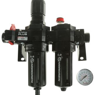 Gruppo FRL Norgren BL64-601, attacco G 3/4, scarico Automatico, filtrazione 40μm