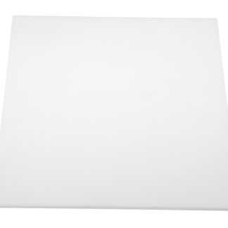 Foglio di plastica Tipo pieno RS PRO in PTFE, Bianco, 300mm x 300mm x 8mm