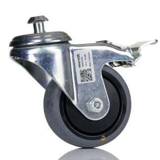 Rotelle Plastica Bosch Rexroth 3842541230, 80mm Profilo struttura, 10mm, filettatura M12