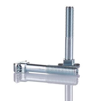 Vite con testa a T Bosch Rexroth in Acciaio galvanizzato, per profili da 40 mm → 60 mm, scalanatura da 10mm, M8, L. 50mm