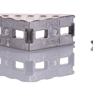 Staffa di montaggio Bosch Rexroth in Alluminio, Alluminio pressofuso, per profili da 20 mm, scalanatura da 6mm, M4, L.