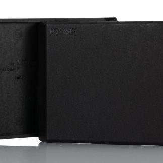 Cappuccio di tenuta angolare Bosch Rexroth in PP, per profili da 90 mm, scalanatura da 10mm, M5, L. 90mm