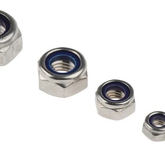 Scatola di dadi in Acciaio inox Liscio RS PRO, 545 pezzi, filettatura M10, M12, M3, M4, M5, M6, M8