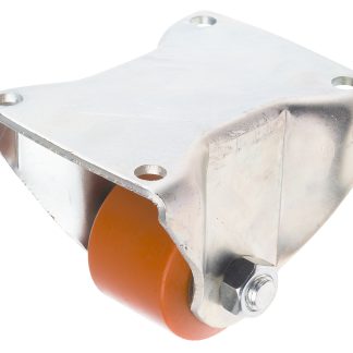 Ruota per carrelli non orientabile RS PRO in PP, Ø 82mm, 650kg