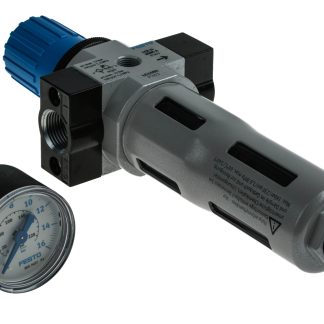 Filtro regolatore Festo D, attacco G 3/8, filtrazione 40μm, 12 bar max