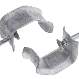 Morsetto stringitubo per profilati in Acciaio RS PRO, spessore flangia 37 mm