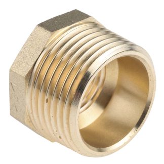 Boccola riduttore in Ottone Diritto RS PRO, BSP Maschio 1poll - Femmina 1/2poll