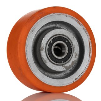 Ruota carrello RS PRO, tipo Rigido, in Poliuretano, Ø 100mm, carico 350kg