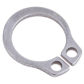 Anello elastico Esterno RS PRO, in Acciaio inox, per Ø albero 10mm, Ø scanalatura 9.6mm, Ø esterno anello 17mm,