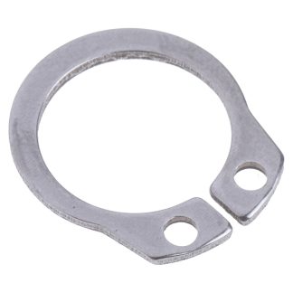 Anello elastico Esterno RS PRO, in Acciaio inox, per Ø albero 12mm, Ø scanalatura 11.5mm, Ø esterno anello 19mm,