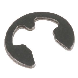Anello elastico Tipo E RS PRO, in Acciaio inox, per Ø albero 4mm, Ø esterno anello 8.8mm, spessore 0.7mm