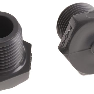 Connettore maschio Diritto Georg Fischer in PVC-U