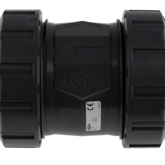 Valvola di non ritorno in PVC-U Georg Fischer, 1 1/2poll, 16 bar max, tipo Singolo