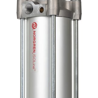 Cilindro a doppio effetto Norgren RA 802063, Doppio effetto, foro da 63mm, corsa 100mm, 16 bar max