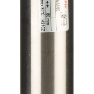 Cilindro pneumatico a profilo tondo Norgren RM/8026/M, Doppio effetto, foro da 26mm, corsa 80mm, G 1/8, 10 bar max