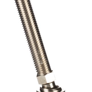 Piedino regolabile Nu-Tech Engineering in Acciaio nichelato, M12 x 125mm, 450kg