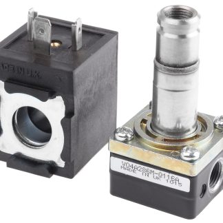 Elettrovalvole per pneumatica Norgren, G 1/8, funzione 2/2, azionamento Solenoide/Molla, 24V cc
