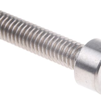 Vite a brugola con testa esagonale incassata RS PRO, M4, L. 20mm, in Lega di titanio