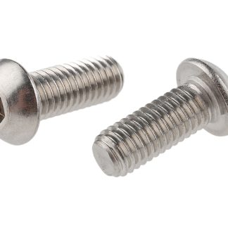 Vite a brugola con testa bombata esagonale RS PRO, M8, L. 20mm, in Acciaio inox