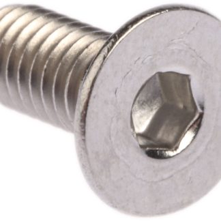Vite a brugola con testa svasata esagonale RS PRO, M4, L. 10mm, in Acciaio inox