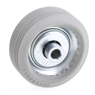 Ruota per pattino Interroll, carico 200N, Ø ruota 52mm, largh. ruota 16mm, Ø foro 6.5mm