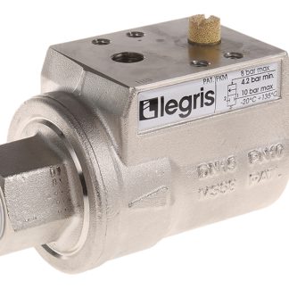 Valvola con attuazione pneumatica LegrisAssiale, NC, 1/2poll, 10 bar max