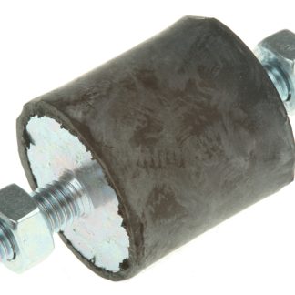 Supporto antivibrazione FIBET in Gomma naturale, M6, Ø 25mm, H. 61mm