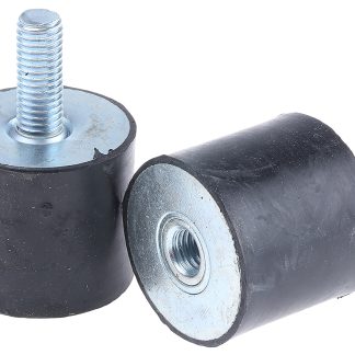 Supporto antivibrazione FIBET in Gomma naturale, M10, Ø 40mm, H. 60mm