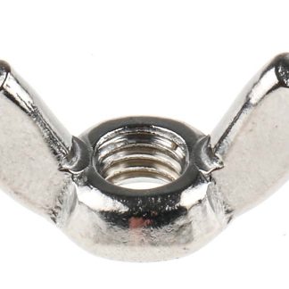 Dado con alette RS PRO in Acciaio inox Liscio, filettatura M6, alette da 30mm