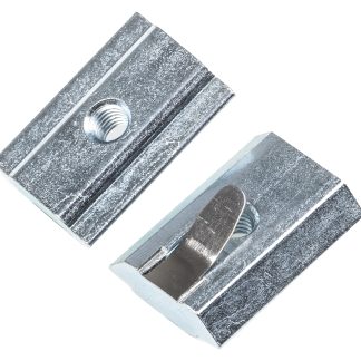 Dado con scanalatura a T FlexLink in Acciaio, per profili da 44 mm, 88 mm, scalanatura da 11mm, M5