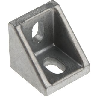 Staffa angolare FlexLink in Alluminio pressofuso, per profili da 22 mm, scalanatura da 5.5mm, M6