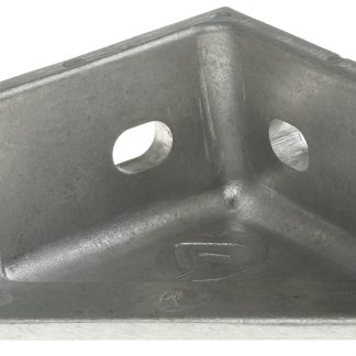 Staffa angolare FlexLink in Alluminio pressofuso, per profili da 44 mm, scalanatura da 11mm, M6