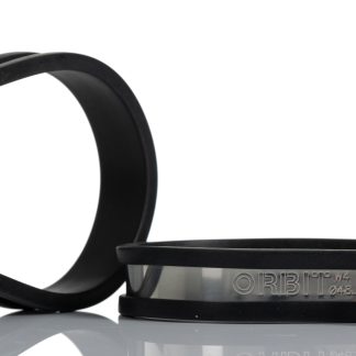 Fermaglio a P in Acciaio inox 304 rivestita in Gomma RS PRO, Ø interno 48mm, Ø foro 6.6mm