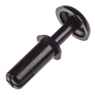Rivetto A scatto Essentra in Nylon, col. Nero, Ø 4mm, L. 11mm