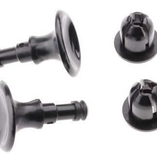 Rivetto A scatto Essentra in Nylon, col. Nero, Ø 8.2mm