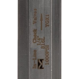 Valvola di non ritorno in Acciaio inox RS PRO, 1/4poll, 63 bar max, tipo Valvola di ritegno