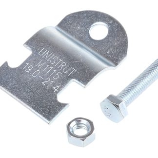 in Acciaio Unistrut, diametro foro di fissaggio 14mm 20mm, larghezza 32mm