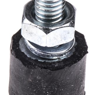 Supporto antivibrazione FIBET in Gomma naturale, M4, Ø 10mm, H. 18mm