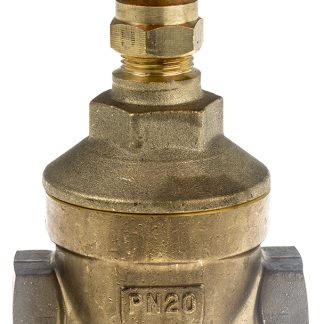 Valvola a saracinesca in Ottone RS PRO, 20 bar max, connessione BSPT 1 1/4