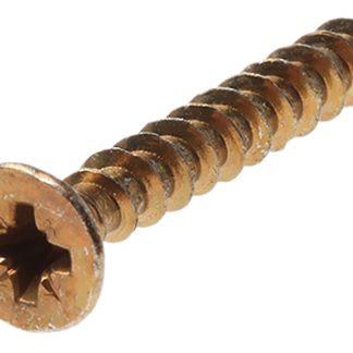 Vite per legno Svasata in Acciaio passivato giallo, zincato RS PRO 40mm, filettatura 5mm, guida Pozidriv