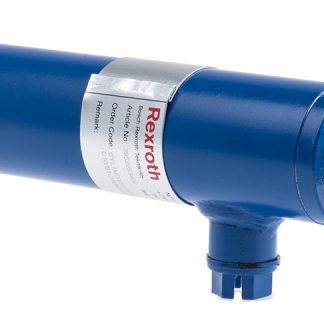 Cilindro idraulico fisso Bosch Rexroth, serie 1X, foro 32mm, corsa da 100mm, 160bar max, 8.79kN, portata ingr 3.3L/min,