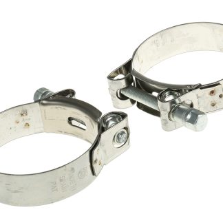 Fascetta stringitubo Jubilee (Bullone) RS PRO, Ø 59 → 63mm in acciaio inox, bullone in acciaio zincato