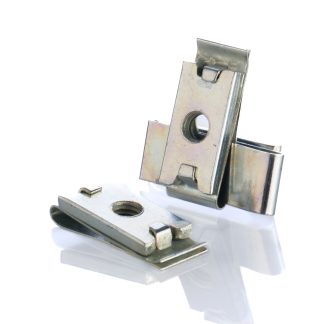 Dado prigioniero in Acciaio galvanizzato Schneider Electric, filettatura M4